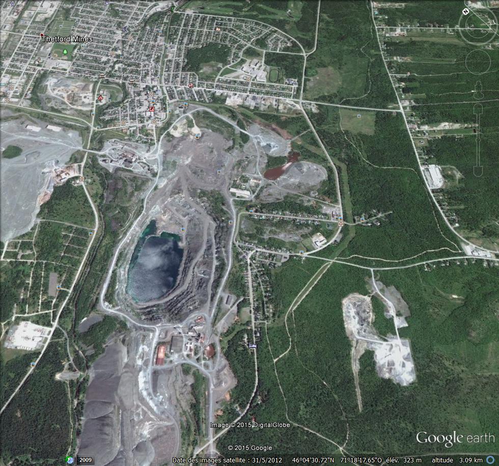 Mine d'amiante de Thetford Mines