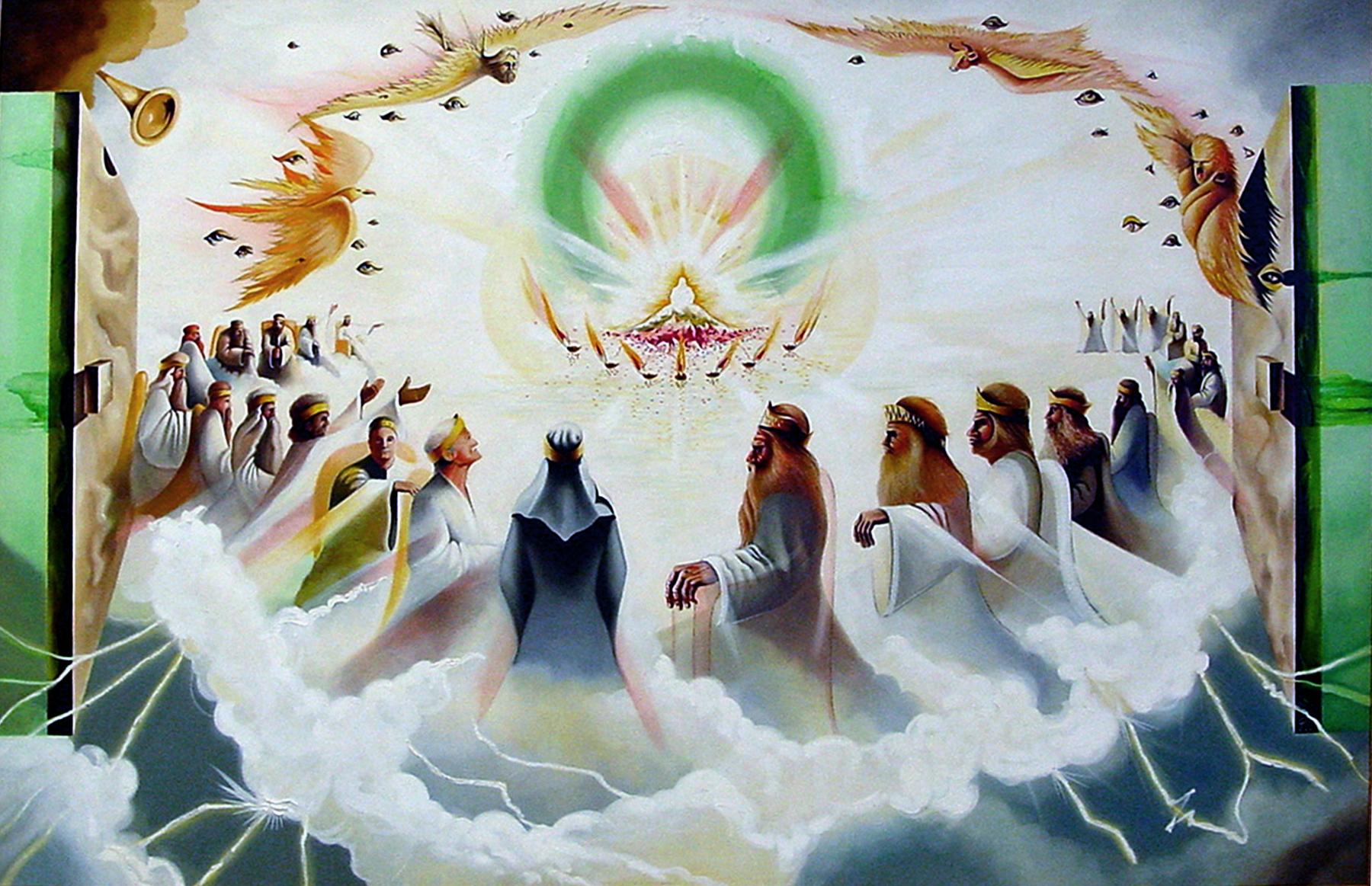 The heavenly throne